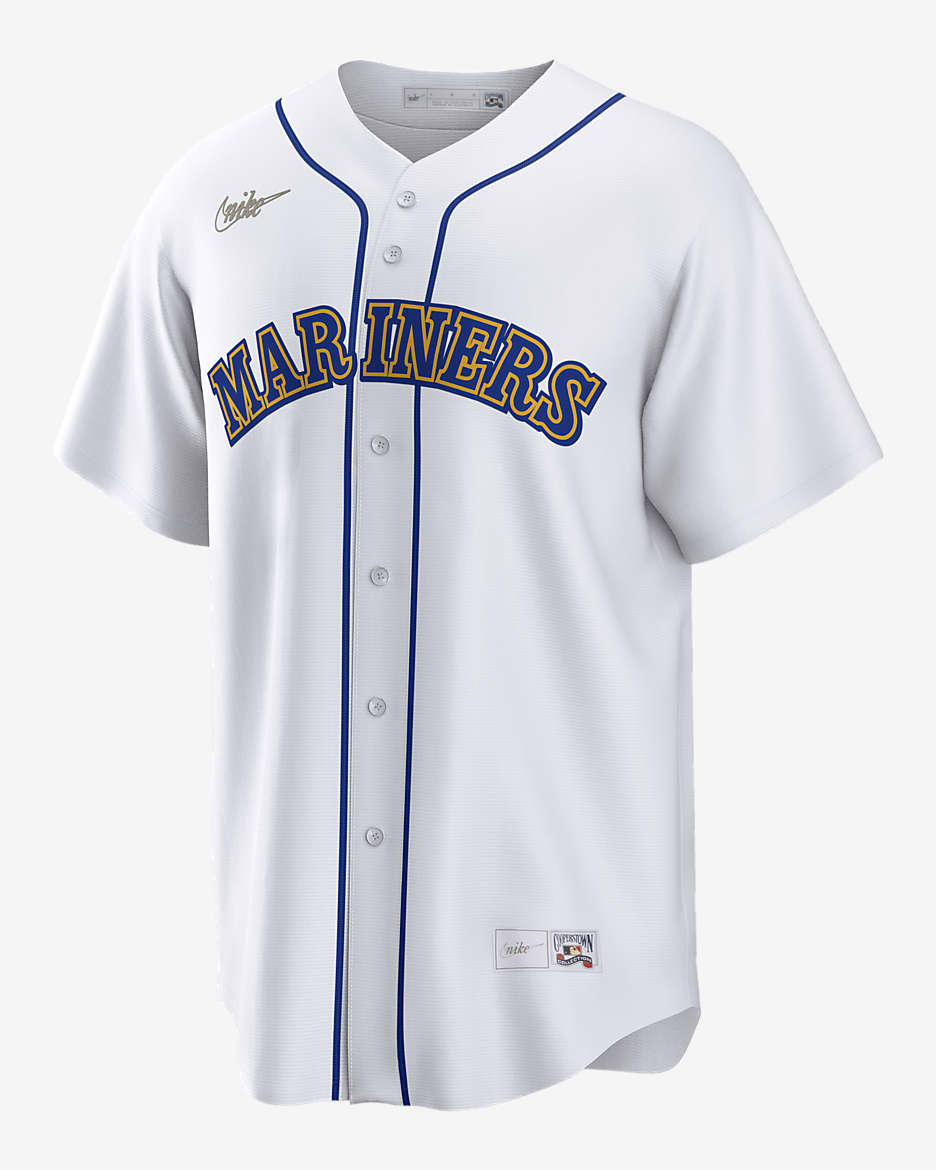 MLB Seattle Mariners (Ken Griffey Jr.) Men's Cooperstown Baseball Jersey.  Nike.com